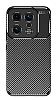 Eiroo Rugged Carbon Xiaomi 13 Ultra Koruma Siyah Klf