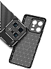 Eiroo Rugged Carbon Xiaomi 13 Ultra Koruma Siyah Klf - Resim: 1