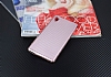 Eiroo Carbon Thin Sony Xperia M4 Aqua Ultra nce Rose Gold Silikon Klf - Resim: 1