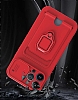 Eiroo Card Magnet iPhone 13 Pro Max Kartlkl Siyah Silikon Klf - Resim: 3