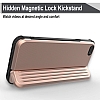 Eiroo Card Slot iPhone 6 / 6S Ultra Koruma Gold Klf - Resim: 3