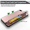 Eiroo Card Slot iPhone 6 / 6S Ultra Koruma Gold Klf - Resim: 4
