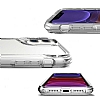 Eiroo Chic iPhone 11 Silikon Kenarl effaf Rubber Klf - Resim 5
