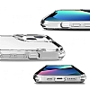Eiroo Chic iPhone 14 Plus Silikon Kenarl effaf Rubber Klf - Resim: 5