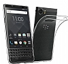 Eiroo Clear BlackBerry KEYOne effaf Silikon Klf - Resim: 5