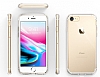 Eiroo Clear Hybrid iPhone 7 / 8 Silikon Kenarl effaf Rubber Klf - Resim: 1