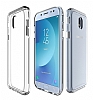 Eiroo Clear Hybrid Samsung Galaxy J7 Core Silikon Kenarl effaf Rubber Klf - Resim: 2