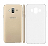 Eiroo Clear Hybrid Samsung Galaxy J7 Duo Silikon Kenarl effaf Rubber Klf - Resim 1