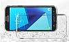 Eiroo Clear Hybrid Samsung Galaxy J7 Prime Silikon Kenarl effaf Rubber Klf - Resim 2