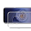 Eiroo Clear Hybrid Samsung Galaxy S9 Silikon Kenarl effaf Rubber Klf - Resim: 2
