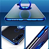 Eiroo Clear Ring Samsung Galaxy M11 Krmz Kenarl Silikon Klf - Resim: 3
