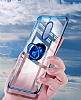 Eiroo Clear Ring Xiaomi Mi 9T Krmz Kenarl Silikon Klf - Resim: 3