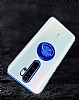 Eiroo Clear Ring Xiaomi Redmi Note 8 Pro Siyah Kenarl Silikon Klf - Resim: 1