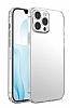Eiroo Clearly iPhone 13 Pro Max Kamera Korumal effaf Silikon Klf
