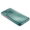 Eiroo Color Button Huawei Y6P Mor Silikon Klf - Resim: 1