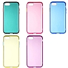 Eiroo Color Button iPhone 7 / 8 Mor Silikon Klf - Resim: 2