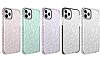 Eiroo Color Crystal iPhone 11 Pro Max Pembe Silikon Klf - Resim: 1