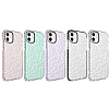 Eiroo Color Crystal iPhone 11 Siyah Silikon Klf - Resim 1