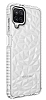 Eiroo Color Crystal Samsung Galaxy M12 Beyaz Silikon Klf