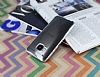 HTC One M9 Silver Kenarl effaf Silikon Klf - Resim: 1