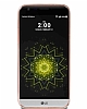 LG G5 Pembe Kenarl effaf Silikon Klf - Resim 2