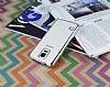 Samsung i9600 Galaxy S5 Silver Kenarl effaf Silikon Klf - Resim 2