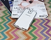 Samsung N9000 Galaxy Note 3 Silver Kenarl effaf Silikon Klf - Resim 1