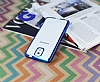 Samsung N9000 Galaxy Note 3 Mavi Kenarl effaf Silikon Klf - Resim: 1