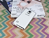 Samsung N9100 Galaxy Note 4 Silver Kenarl effaf Silikon Klf - Resim: 1