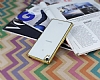 Sony Xperia Z3 Gold Kenarl effaf Silikon Klf - Resim: 2