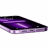 Eiroo Color Frame iPhone 14 Pro Macsafe zellikli Mor Silikon Klf - Resim 2