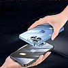 Eiroo Color Frame iPhone 14 Pro Max Kamera Korumal Mavi Silikon Klf - Resim 7