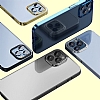 Eiroo Color Series iPhone 12 / 12 Pro 6.1 in Mavi Rubber Klf - Resim: 1