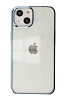 Eiroo Color Series iPhone 13 Mavi Rubber Klf