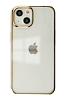Eiroo Color Series iPhone 13 Gold Rubber Klf