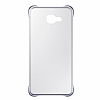 Eiroo Color Thin Samsung Galaxy A3 2016 Silver Rubber Klf - Resim: 1