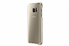 Eiroo Color Thin Samsung Galaxy S7 Gold Rubber Klf - Resim 1