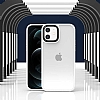Eiroo Contrast iPhone 11 Lacivert Silikon Klf - Resim: 2