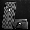Eiroo Craft View iPhone X / XS Standl Siyah Rubber Klf - Resim 2