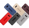 Eiroo Craft View Samsung Galaxy S8 Plus Standl Siyah Rubber Klf - Resim: 1