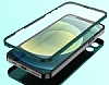 Eiroo Double Protect iPhone 11 Pro Max 360 Derece Koruma Kırmızı Kılıf - Resim: 2