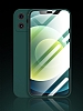 Eiroo Double Protect iPhone 12 Pro Max 360 Derece Koruma Yeşil Kılıf - Resim: 4
