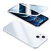 Eiroo Double Protect iPhone 13 360 Derece Koruma Beyaz Klf - Resim: 8