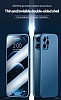 Eiroo Double Protect iPhone 13 360 Derece Koruma Lacivert Klf - Resim: 7