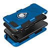 Eiroo Durable iPhone 7 Plus / 8 Plus Ultra Koruma Dark Silver Klf - Resim: 1