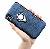Eiroo Durable iPhone X / XS Ultra Koruma Mavi Klf - Resim: 4
