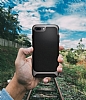 Eiroo Efficient iPhone 7 Plus / 8 Plus Mavi Kenarl Ultra Koruma Klf - Resim: 2