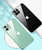 Eiroo Electro iPhone 11 Pro Lacivert Kenarl effaf Silikon Klf - Resim: 2
