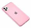 Eiroo Elegant iPhone 11 Pro Pembe Silikon Klf