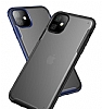 Eiroo Firm iPhone 11 Ultra Koruma Lacivert Klf - Resim: 1